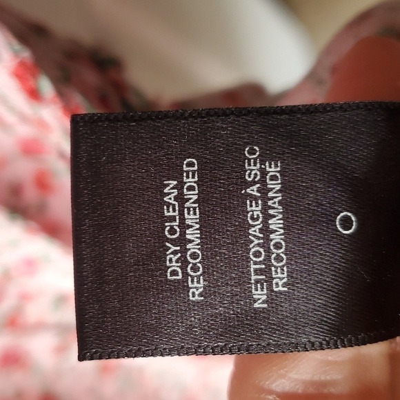 AFRM Hazel Baby Pink Ditzy Floral Smocked Dress - Picture 12 of 12